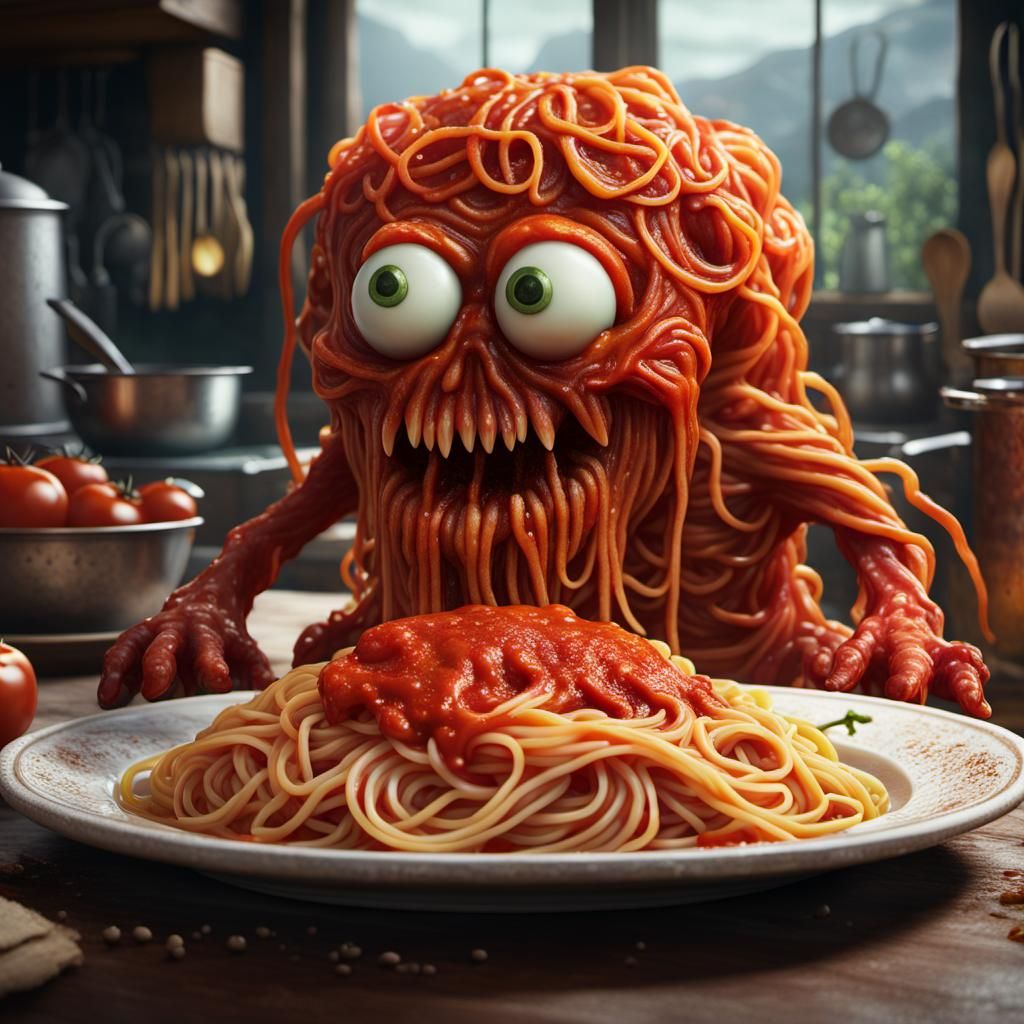 Tomato Spaghetti Monster