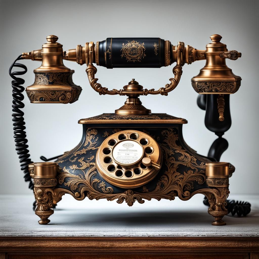 1800’s telephone  by @Vages