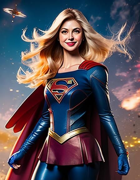 Supergirl #25 - AI Generated Artwork - NightCafe Creator