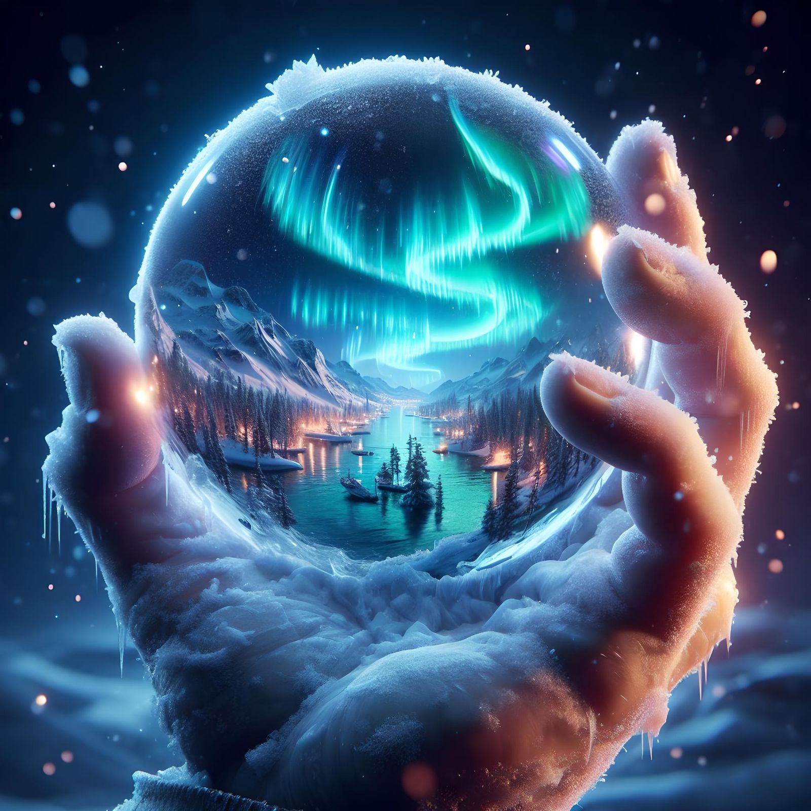 Sphere of the Northern Lights