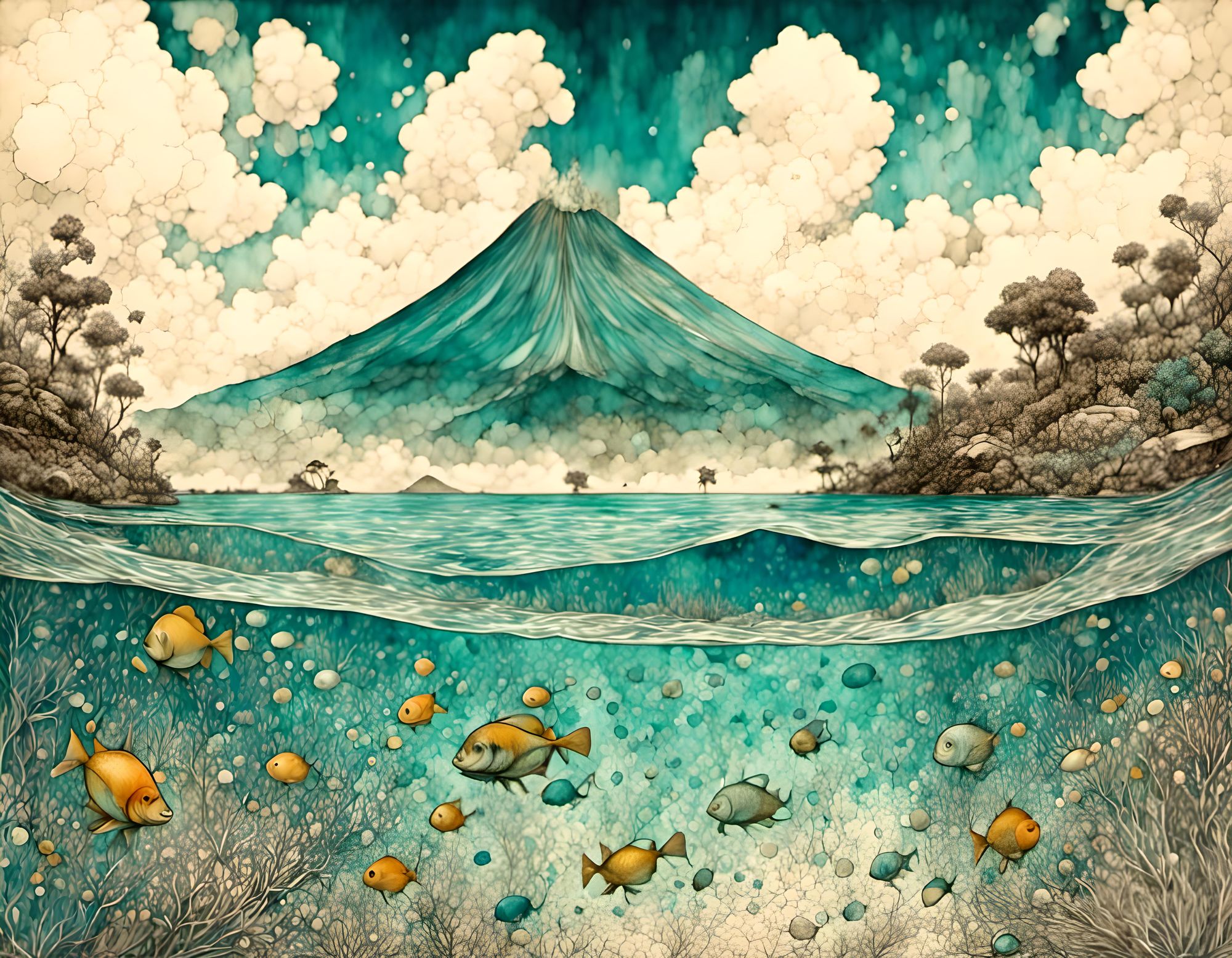 Snorkeling Amed, Bali (animation)