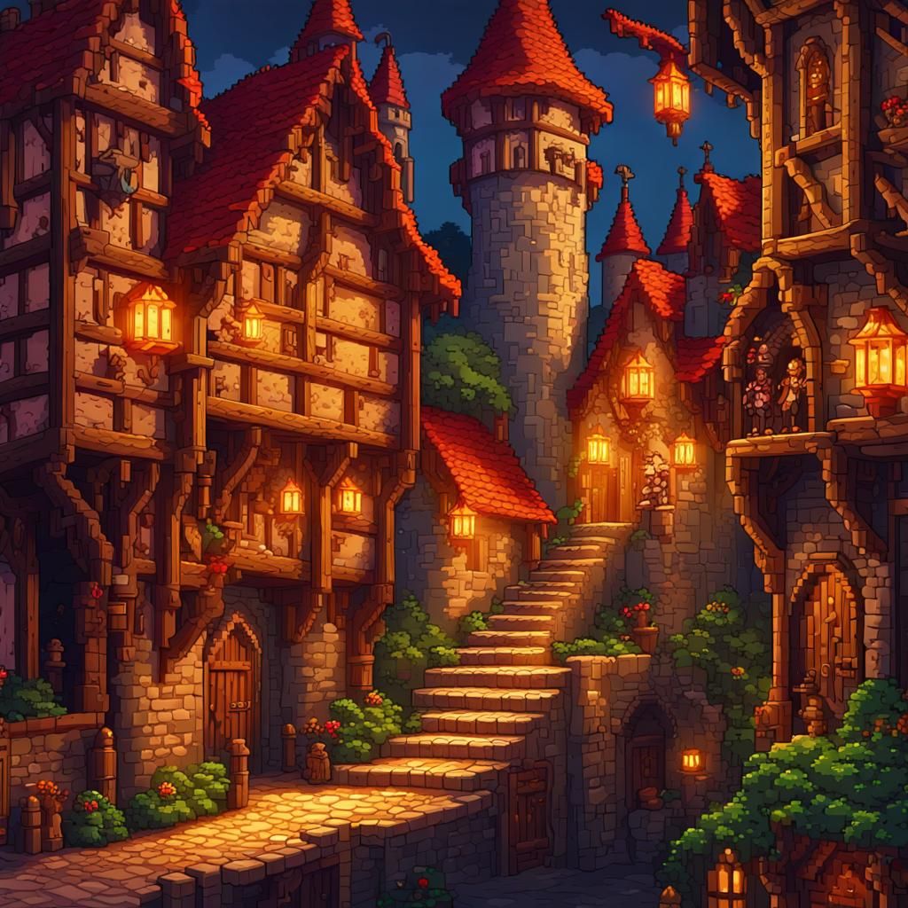 Challenge #702 pixel art  by @Fredericco