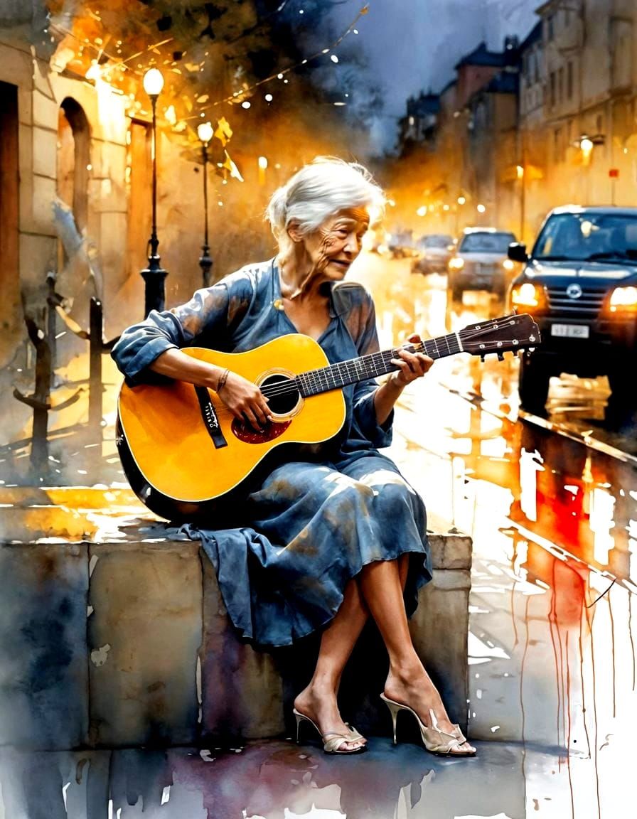 never too old to sing....  by @John P