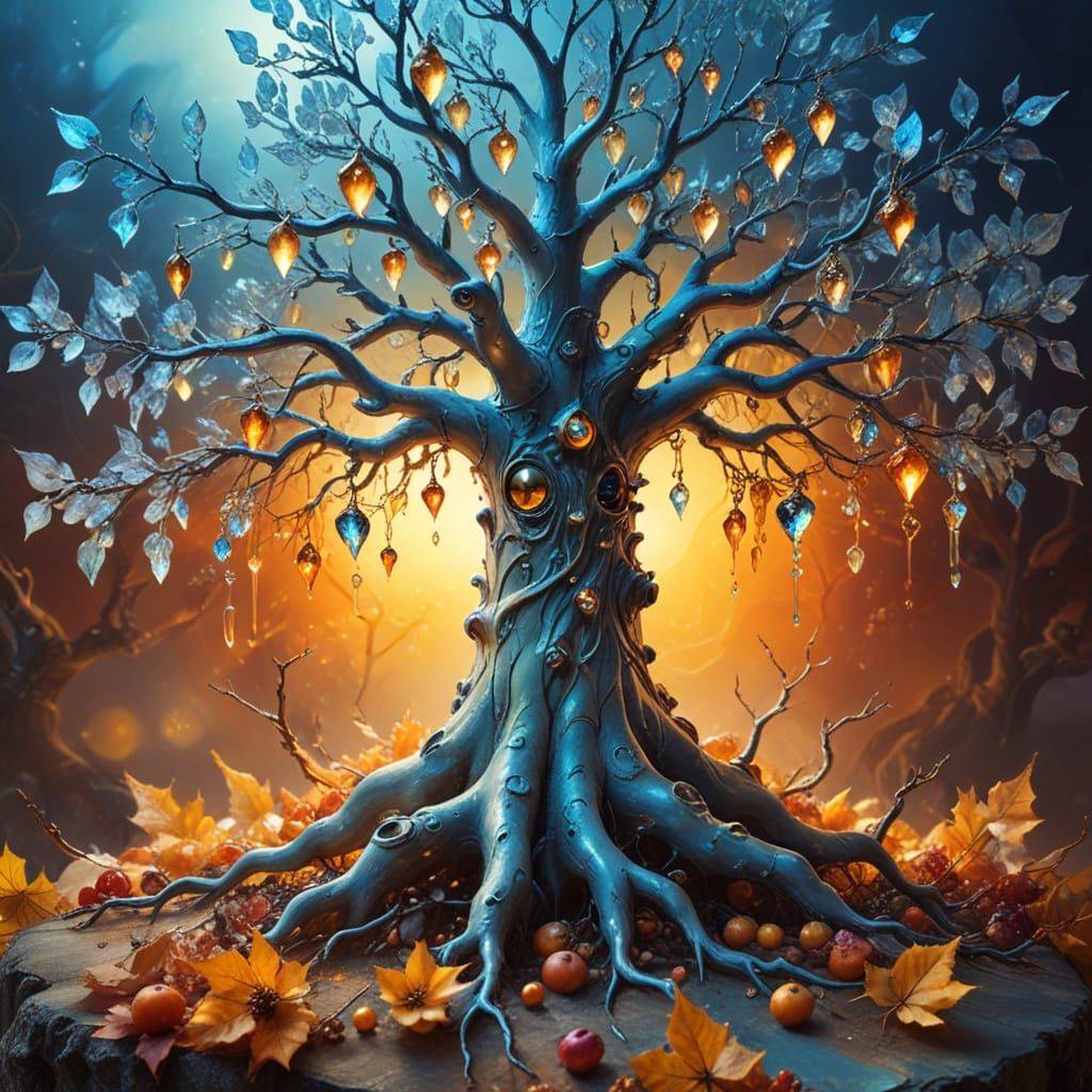 The Magical Tree of Memories  by @Strigoi77