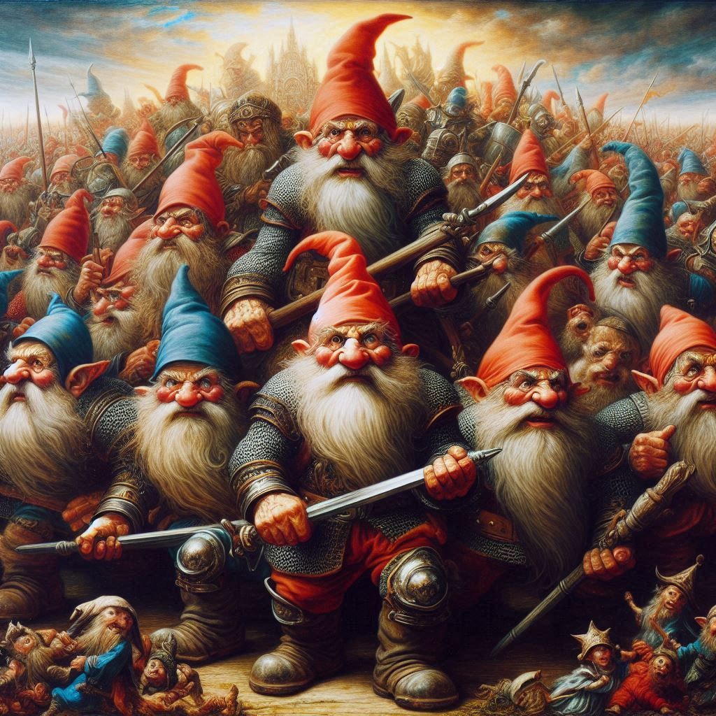 500 Gnomes at War