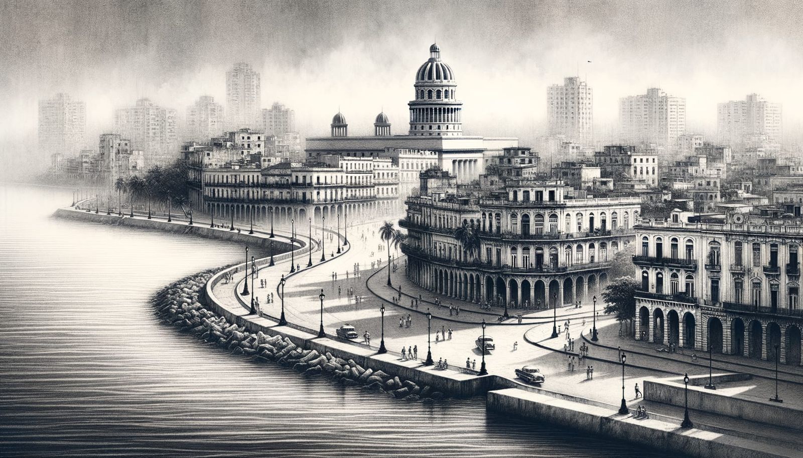 Malecón, Havana Cuba  by @NightMambo