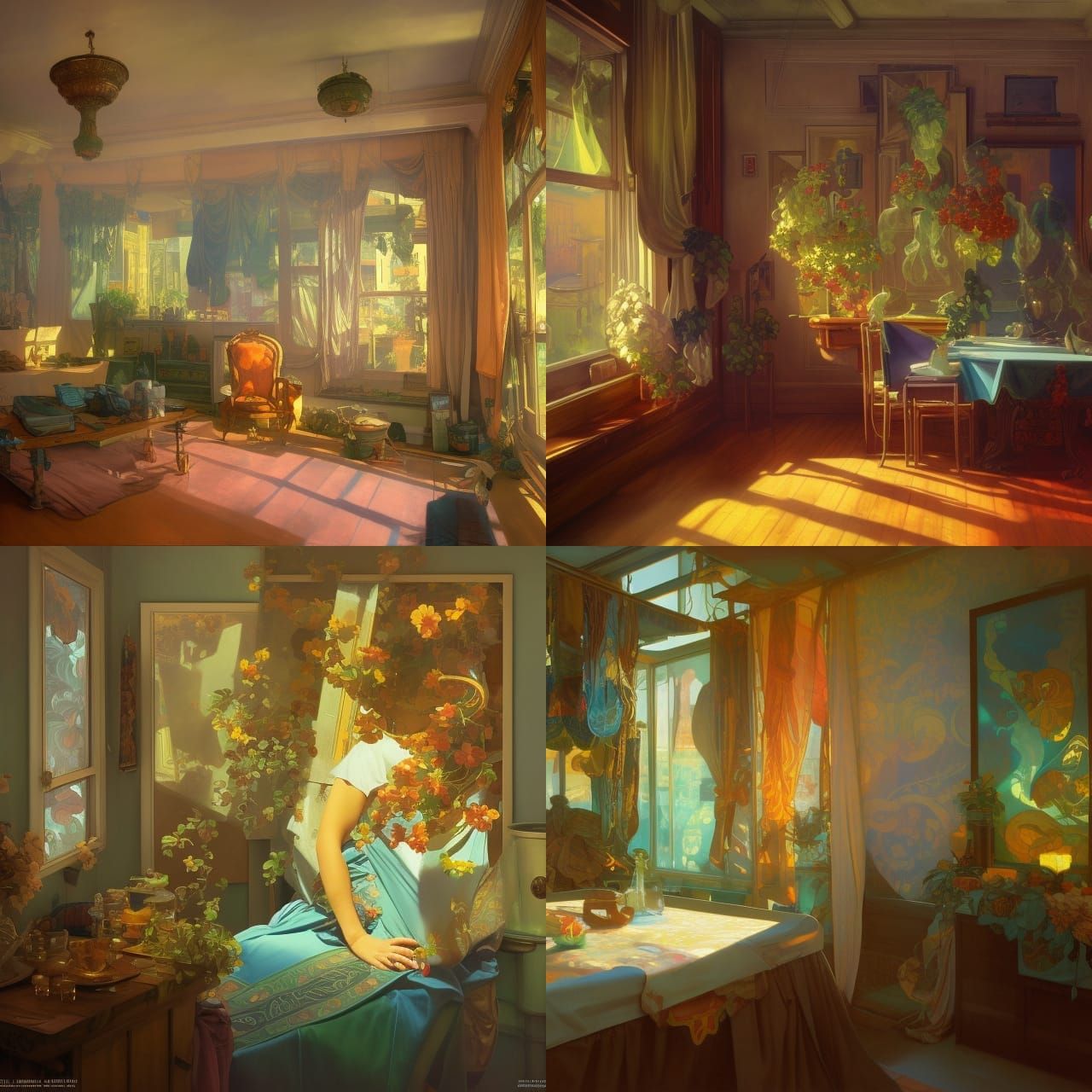 Cozy rooms