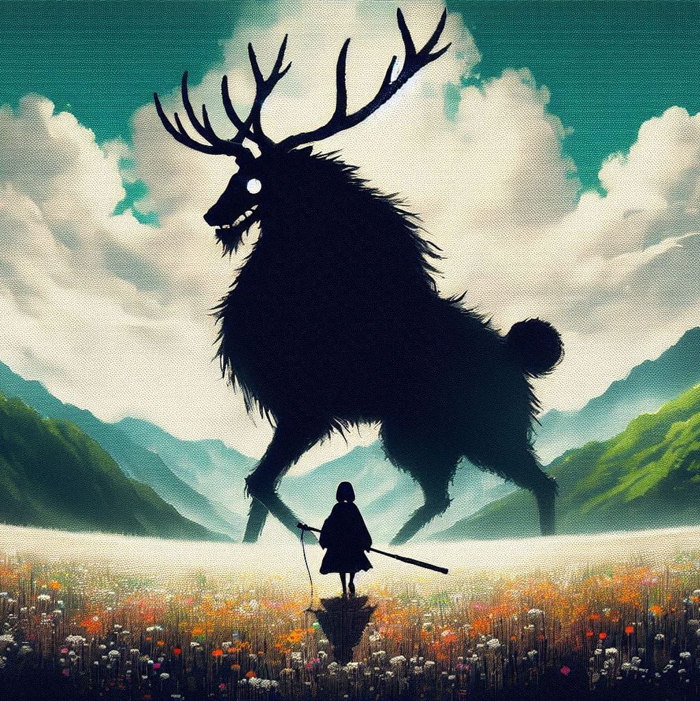 The spirit of the flowery glade