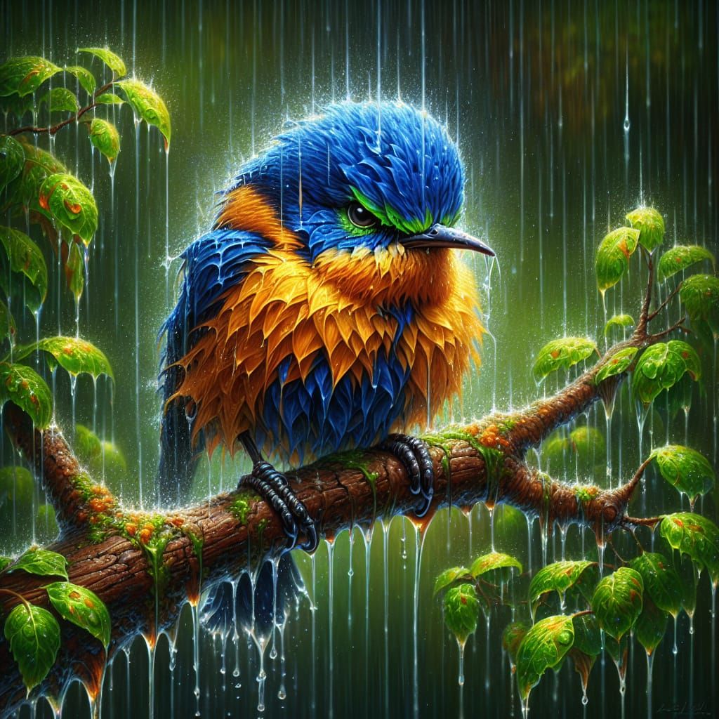 Grumpy Bird: This Day is Starting Off Just Grand!