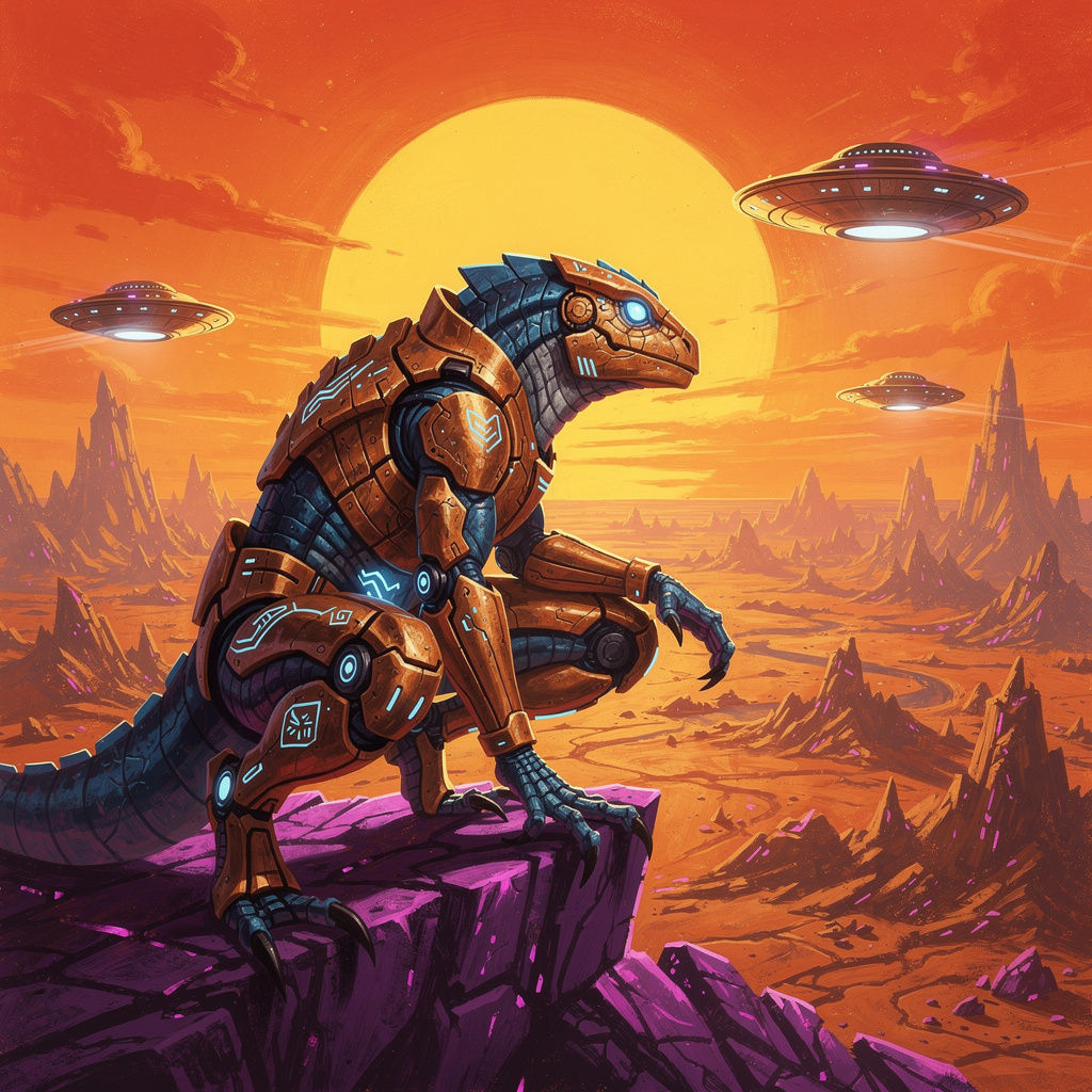 Far away on some alien Planet