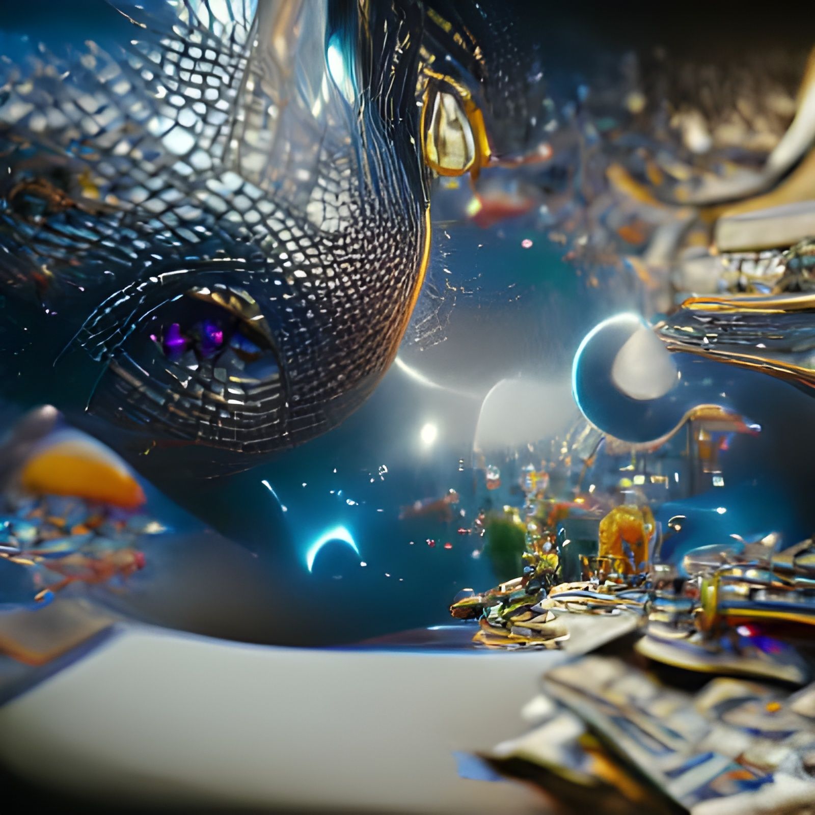 A Holographic Broadcasting Station