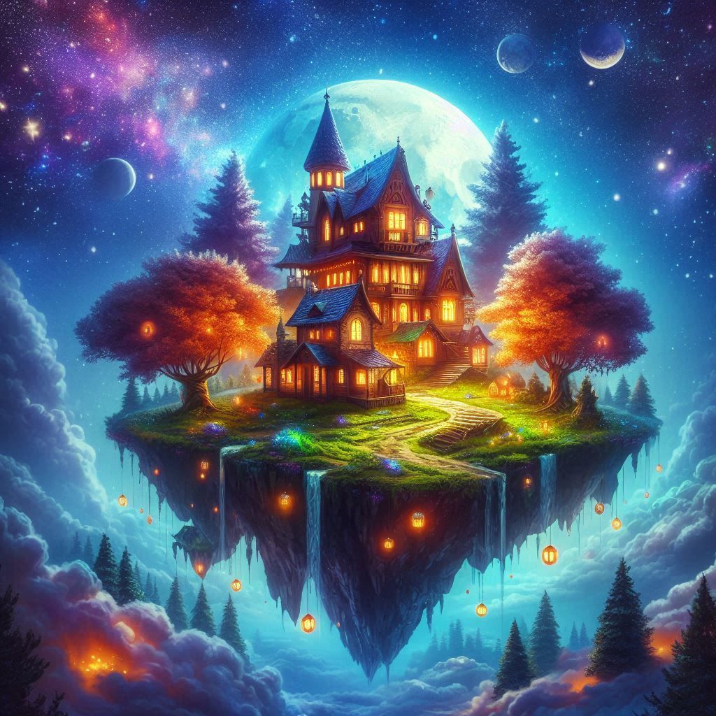 House on floating island