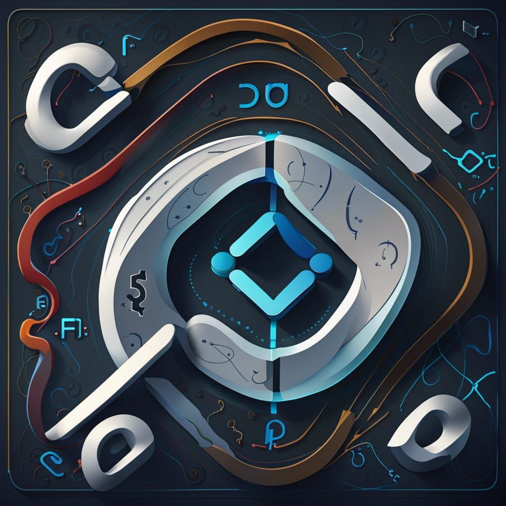 Explain elliptic curve cryptography ecc ai generated artwork