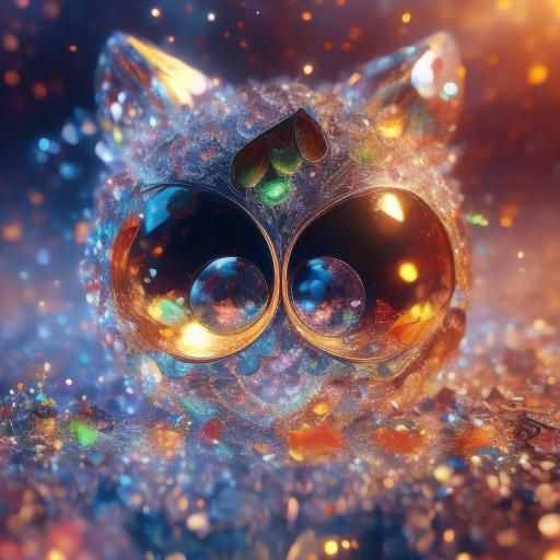 <lora:Dox-02:1.0> beautiful glass apple sparkly, crystal.