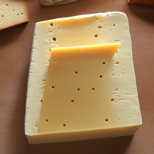 a brick of cheese