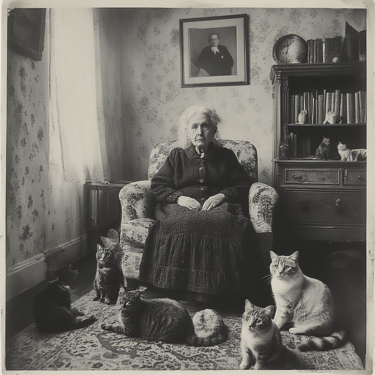 Great-Grandma Cat Lady