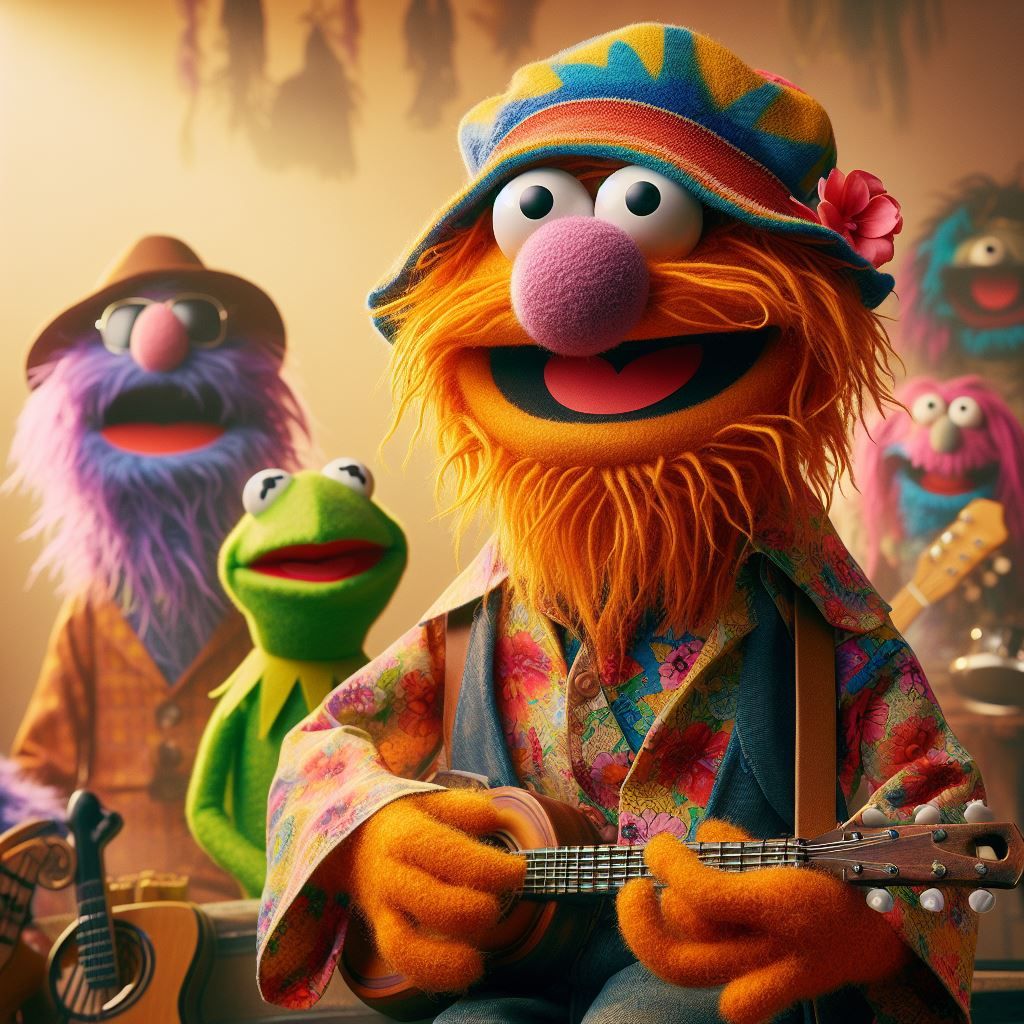 Muppet Show in the style of the 60s -3