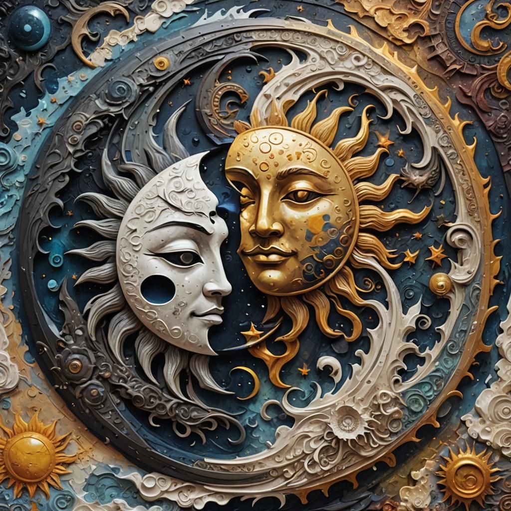 yin yang sun and moon