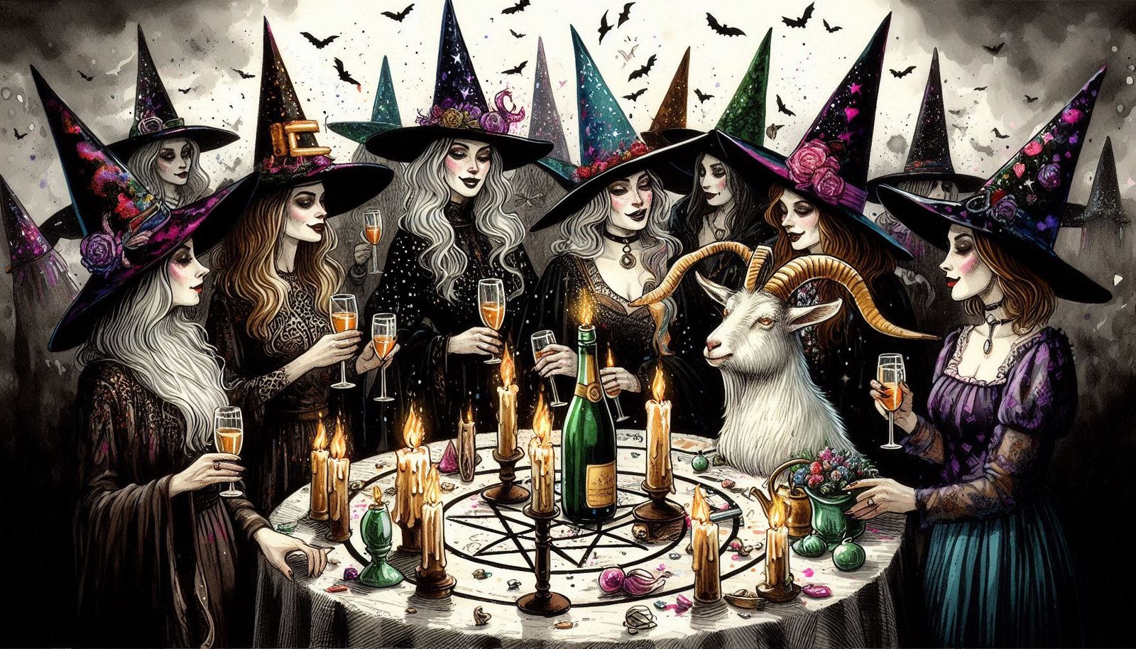 Witch's Sabbath Party Hard