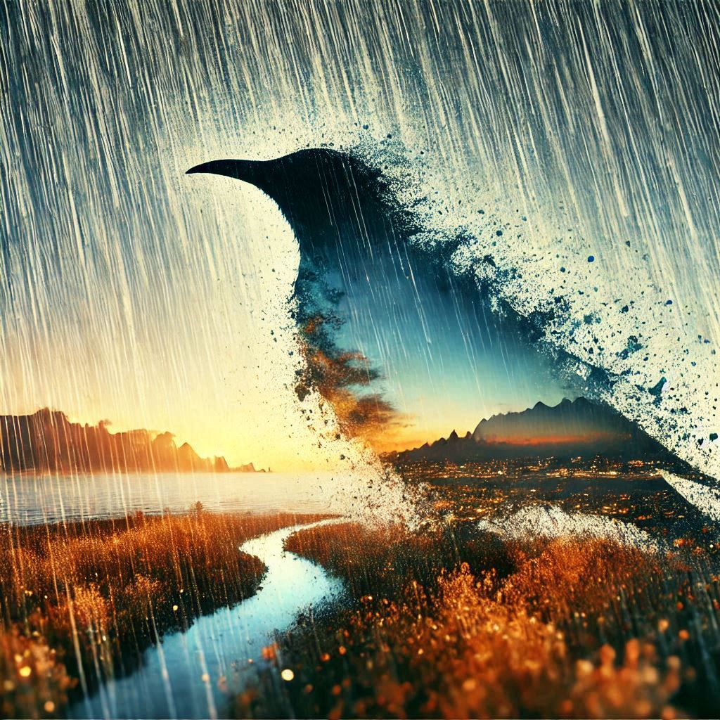 double exposure beautiful fantasy portrait landscape..