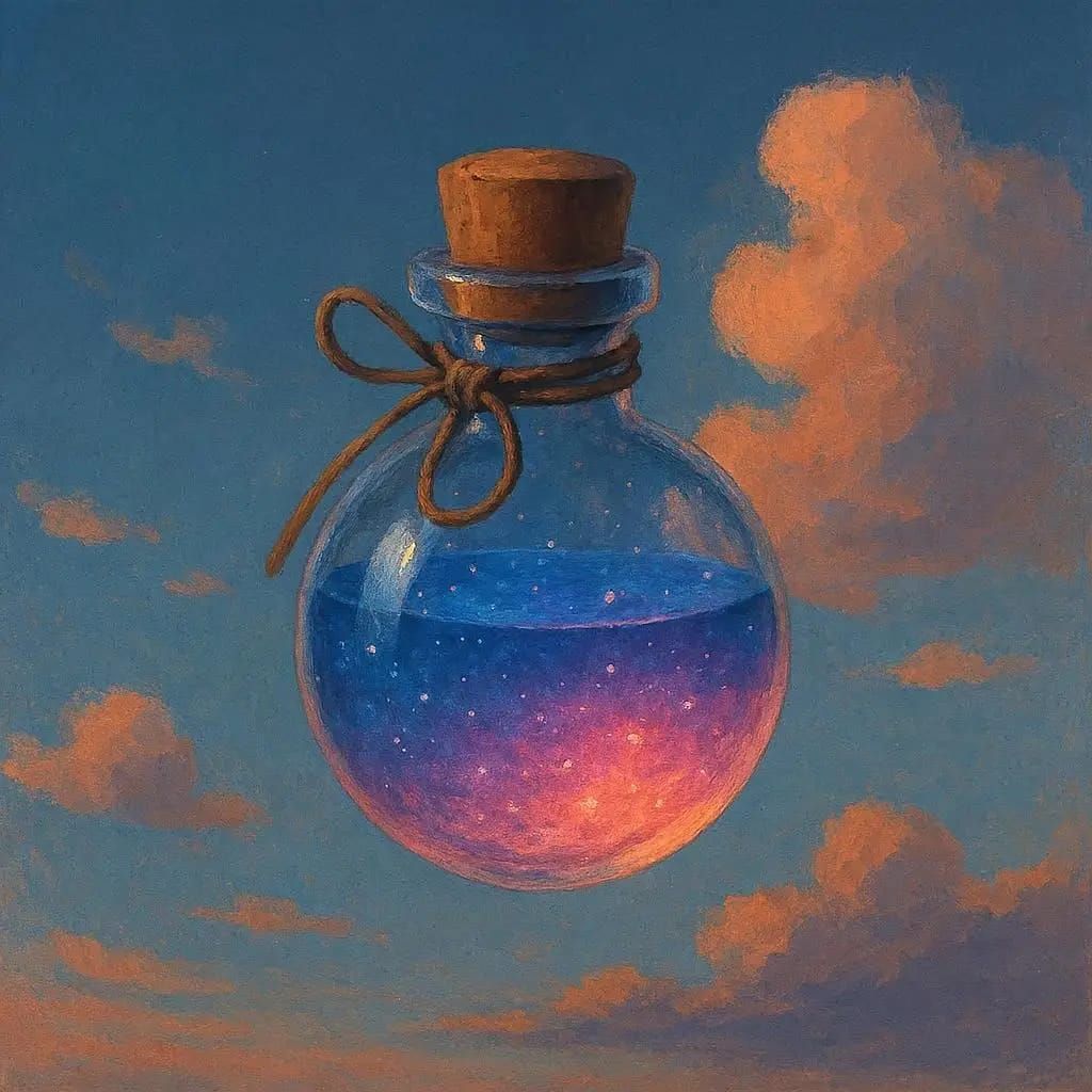 Potion of sunset