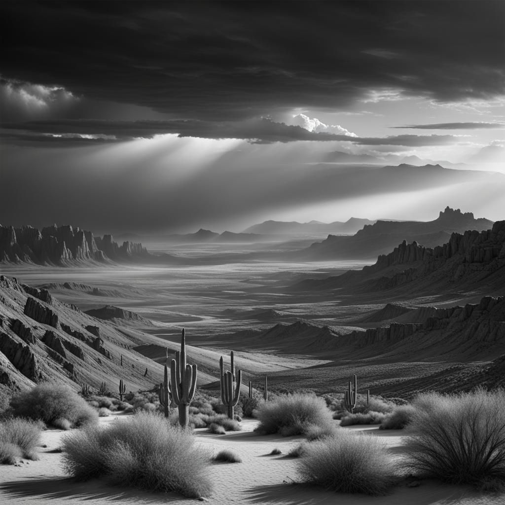New Mexico Desert I AI Generated Artwork NightCafe Creator