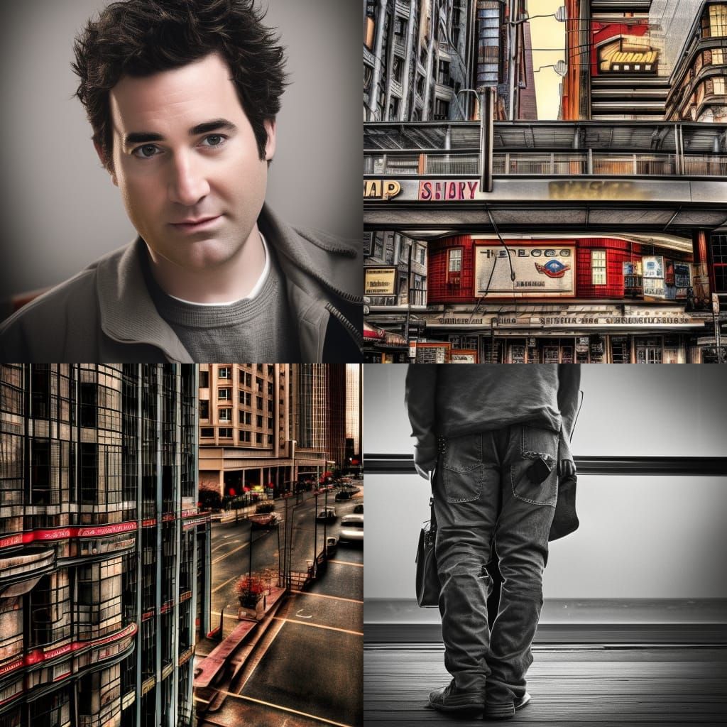 Ted Mosby AI Generated Artwork NightCafe Creator