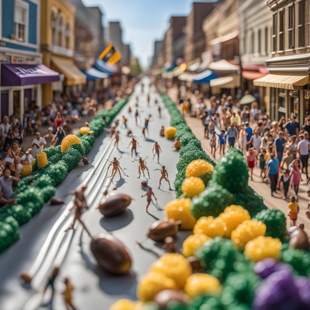 super-detailed, masterpiece, photo-realistic, tiny ant persp...
