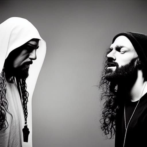 Jesus Christ in a rap battle against Eminem on 8 mile; award winning ...