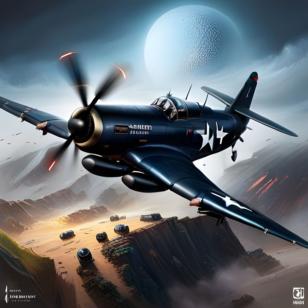 Airplane Aircraft Vought F4U Corsair Black Wallpaper  Resolution5184x3456   ID22575  wallhacom