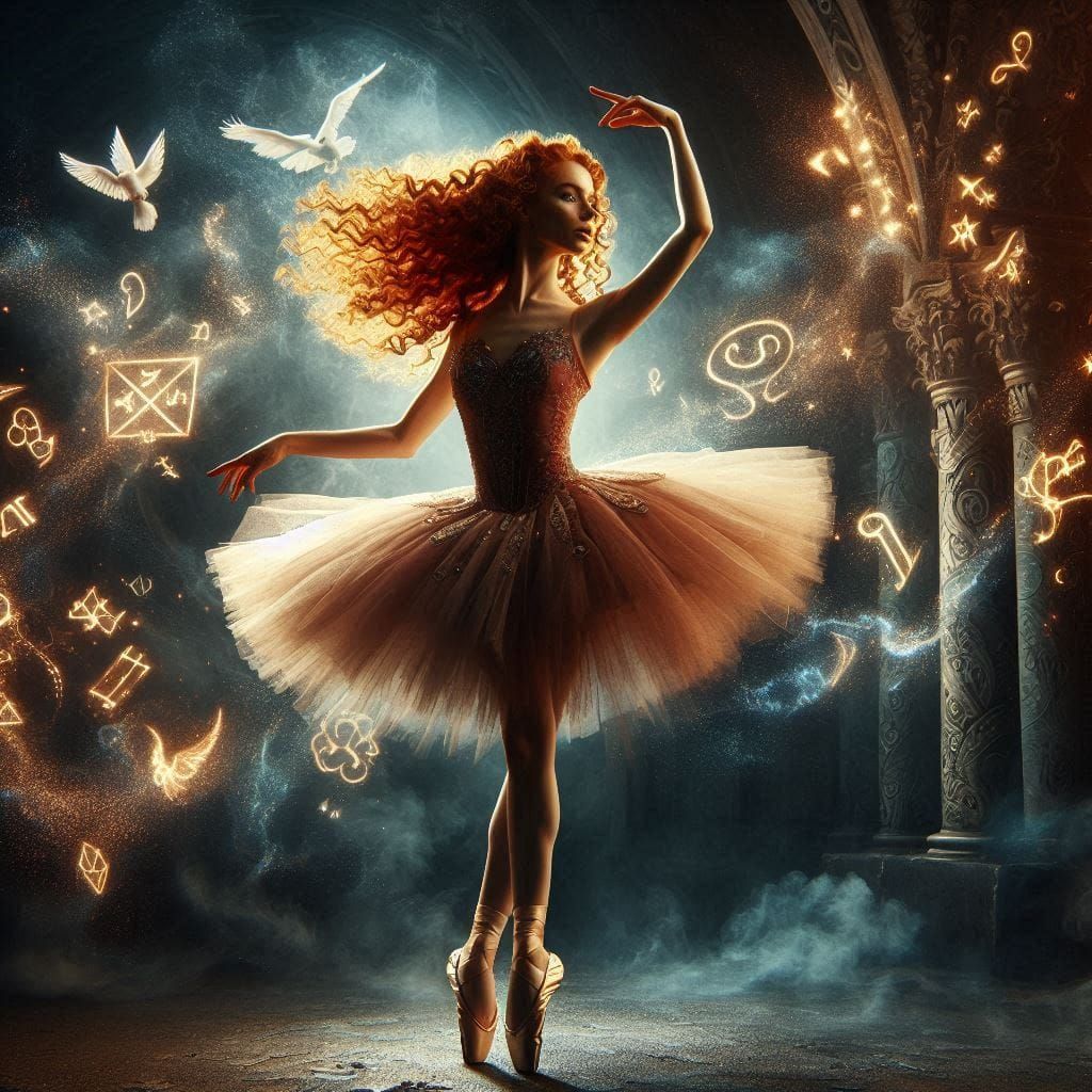 If You Dance Hard Enough You Can Make Magic Appear - for She...