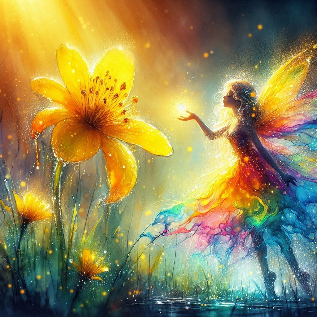 "Grace in sunlight."