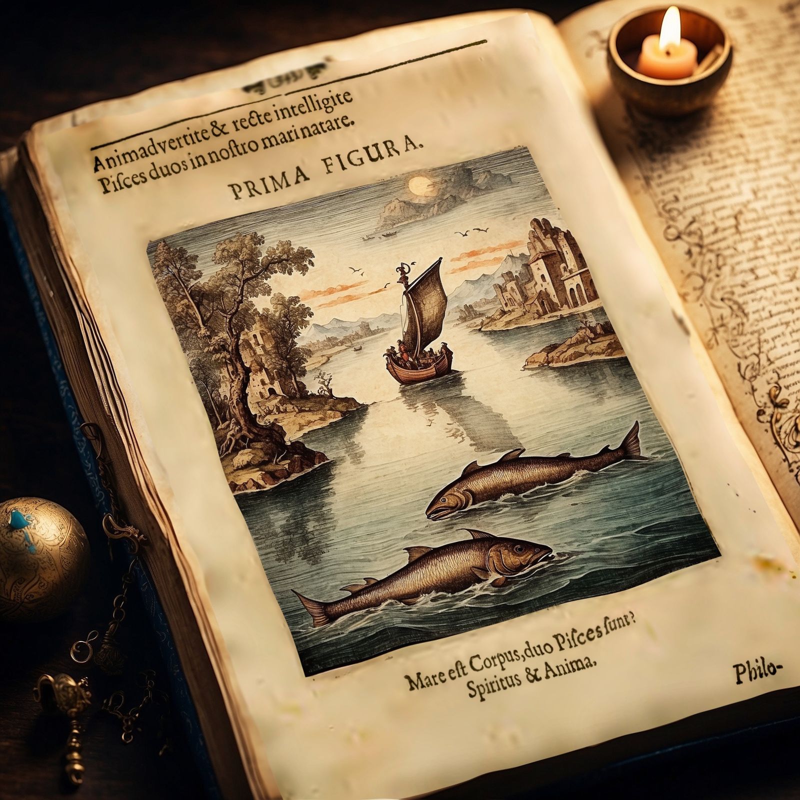 235 – ...of the Philosopher's Stone. Leafing through the pages, Diana read the words Corpus, Spiritus & Anima, which, de...