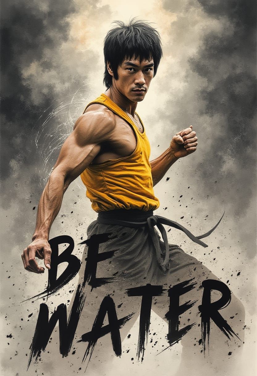 Be Water - Bruce Lee