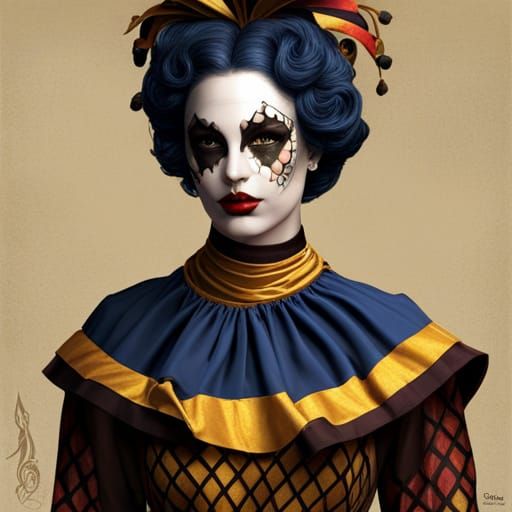 Clown - AI Generated Artwork - NightCafe Creator