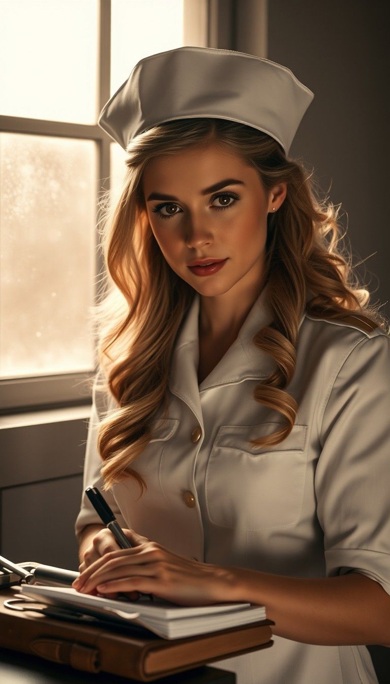 1940s World War Two nurse