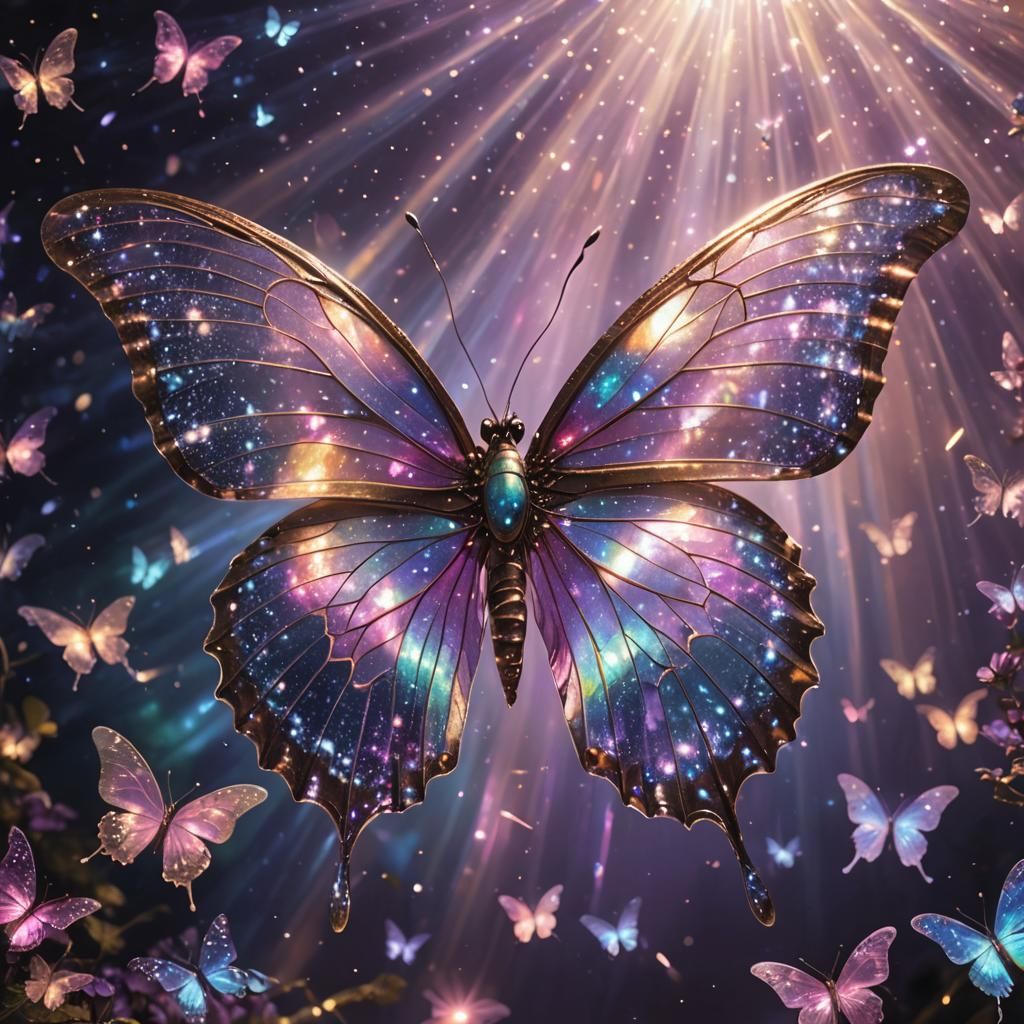 Sparkle Flutter  by @lawrencelot