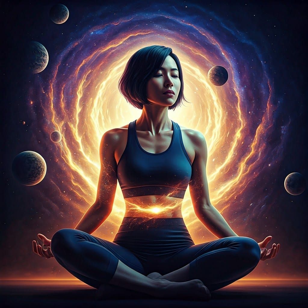 A Cosmic Goddess in Harmony with the Universe