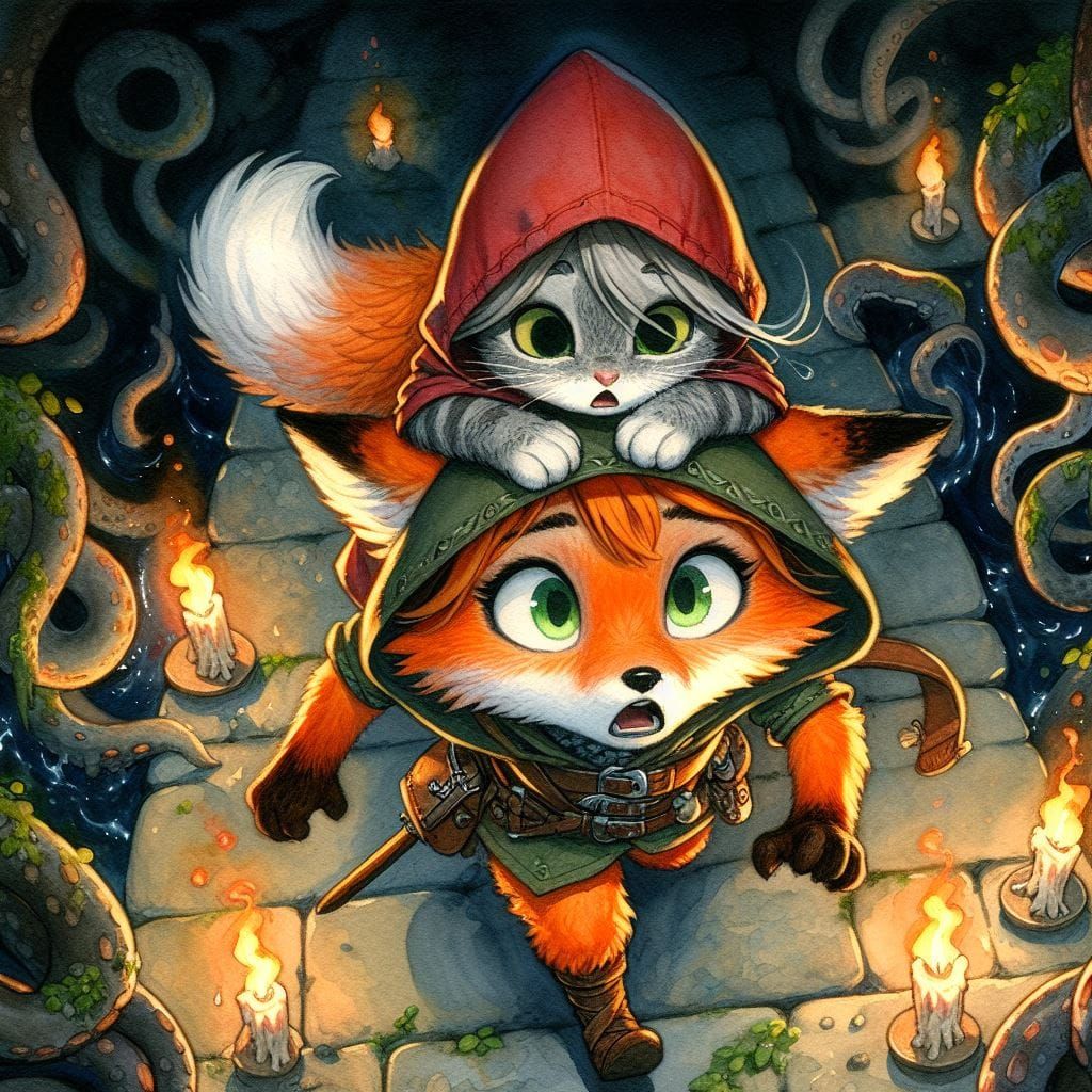 Let's leave quickly!