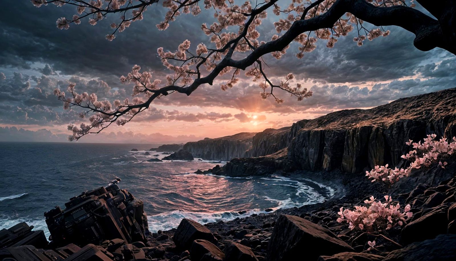 Beauty in Desolate Landscape  by @The Leycer