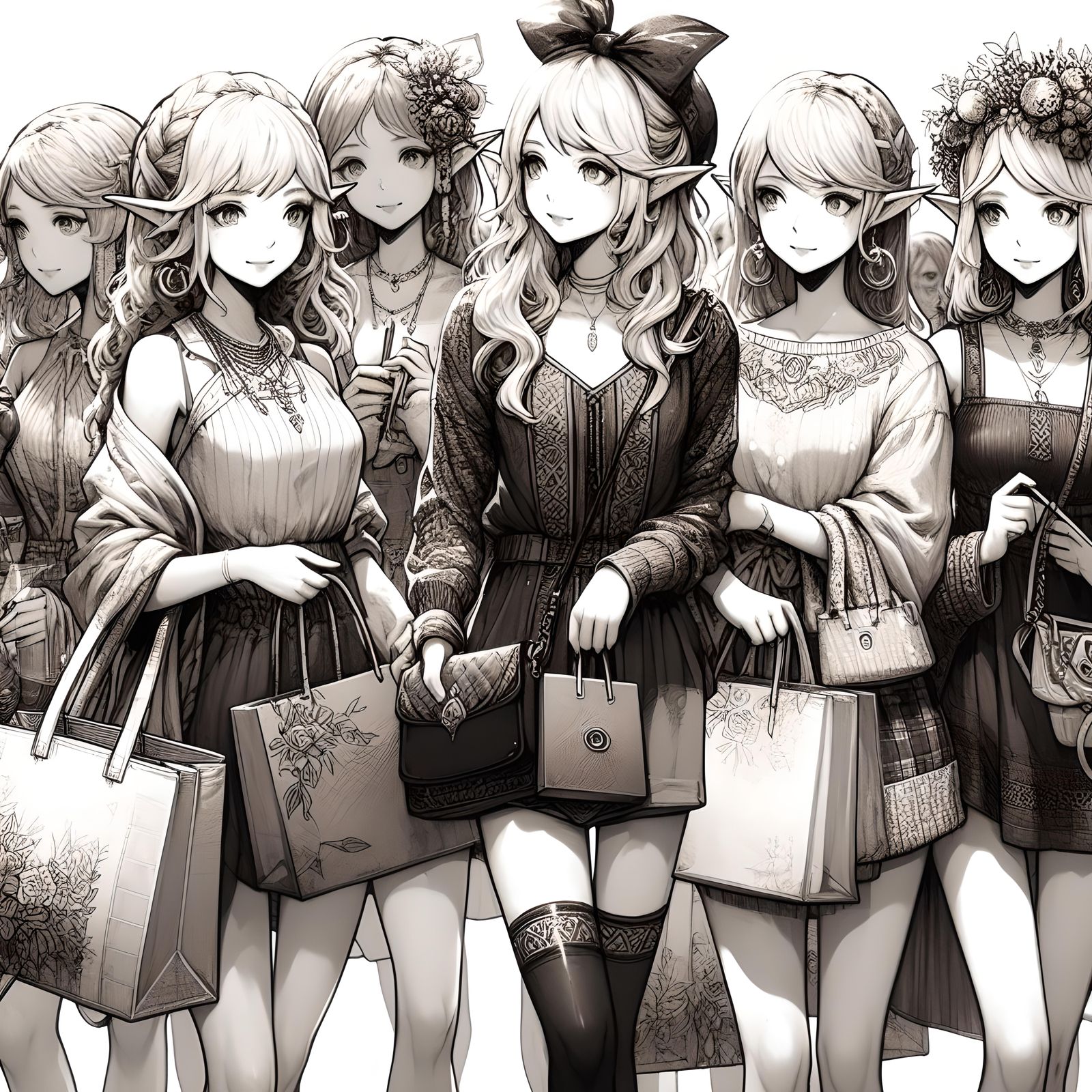 Our shopping loot today