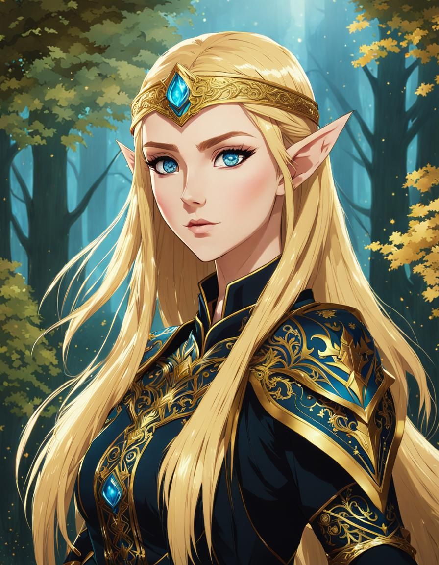 Alpha, the Elven Warrior