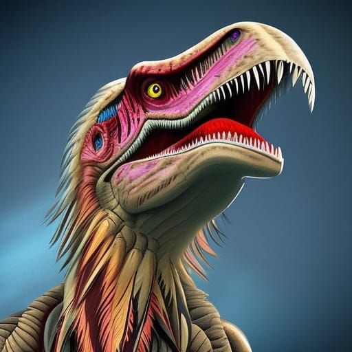 Almost dino - AI Generated Artwork - NightCafe Creator