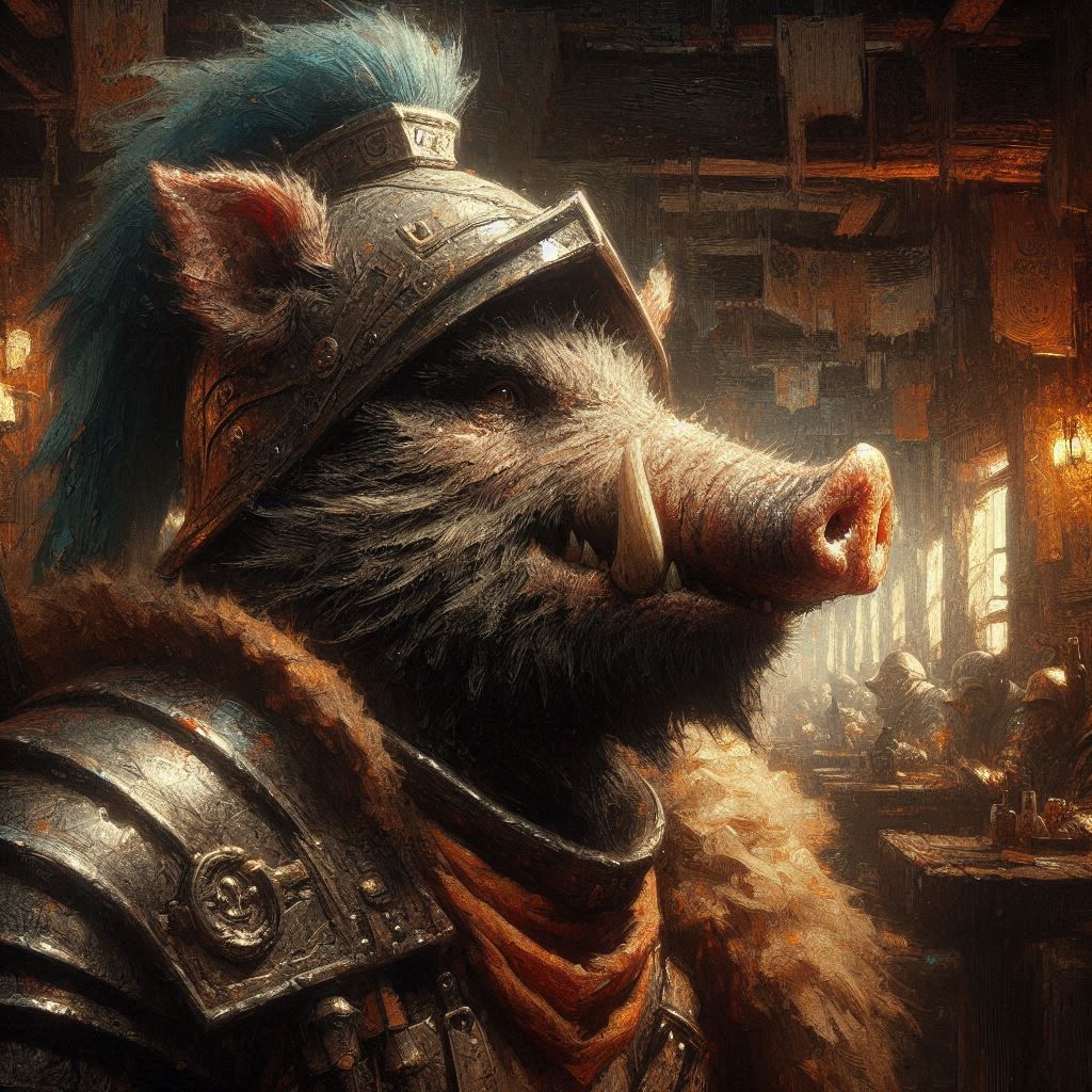Boar warrior