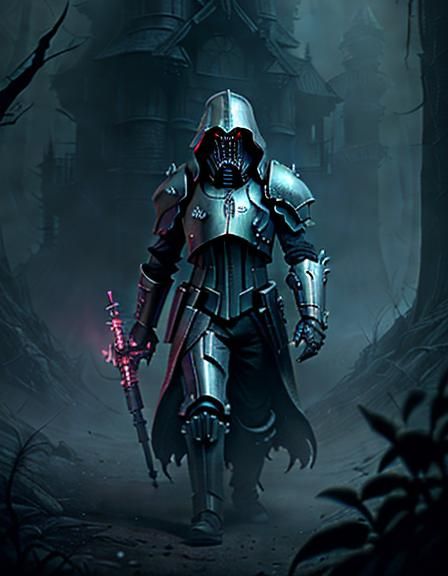Cylon/Cthulhu mask, battlestar galactica, obsidian lightsabe...