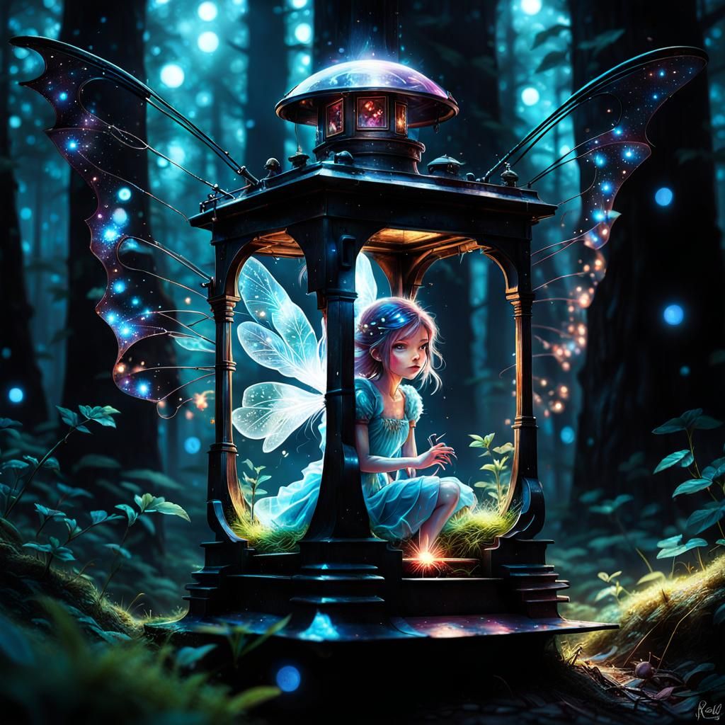 Magic Fairy Lantern  by @MordecAI