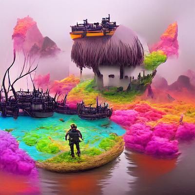 The non euclidean artist