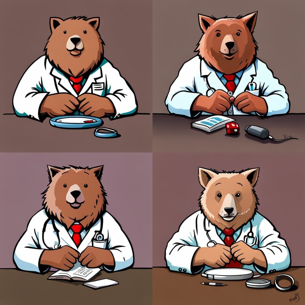 by artist "The Wombat doctor" 