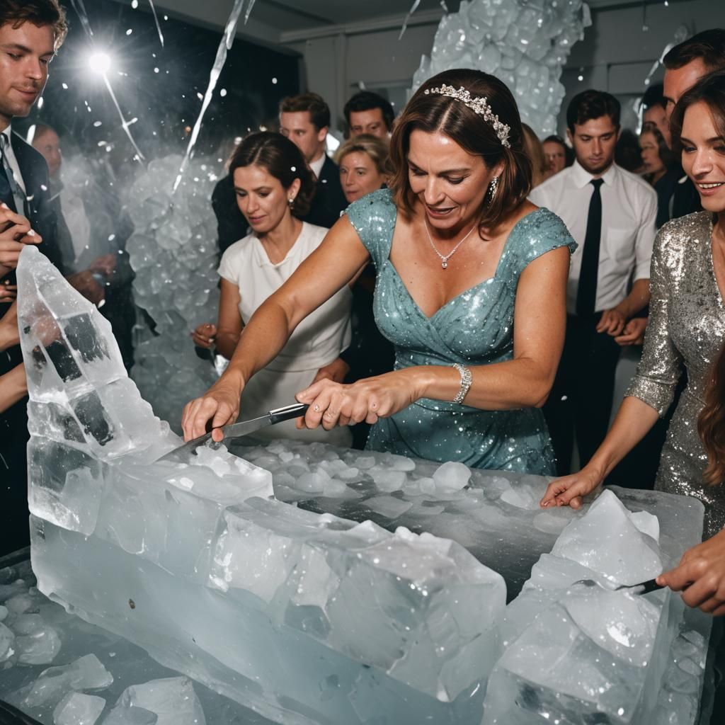 Breaking the Ice... at a party