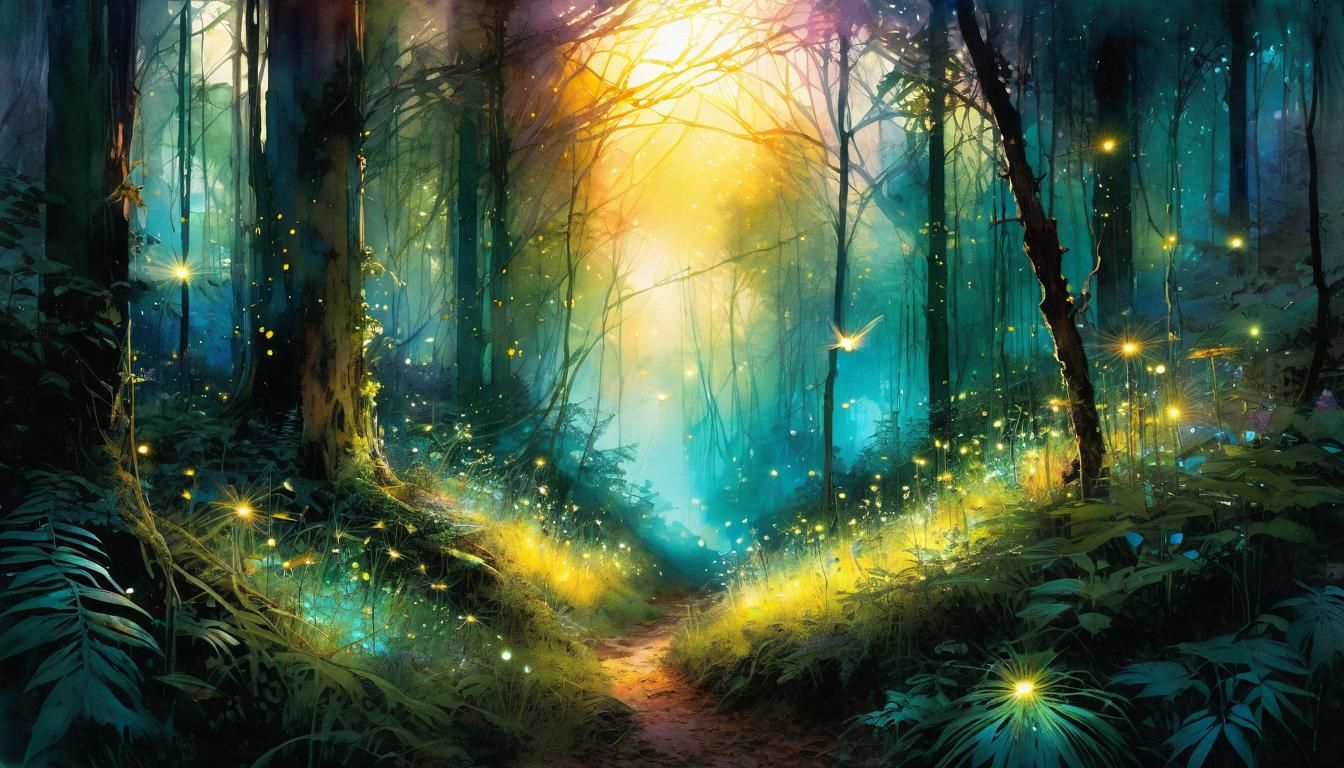 Magical Forest - AI Generated Artwork - NightCafe Creator